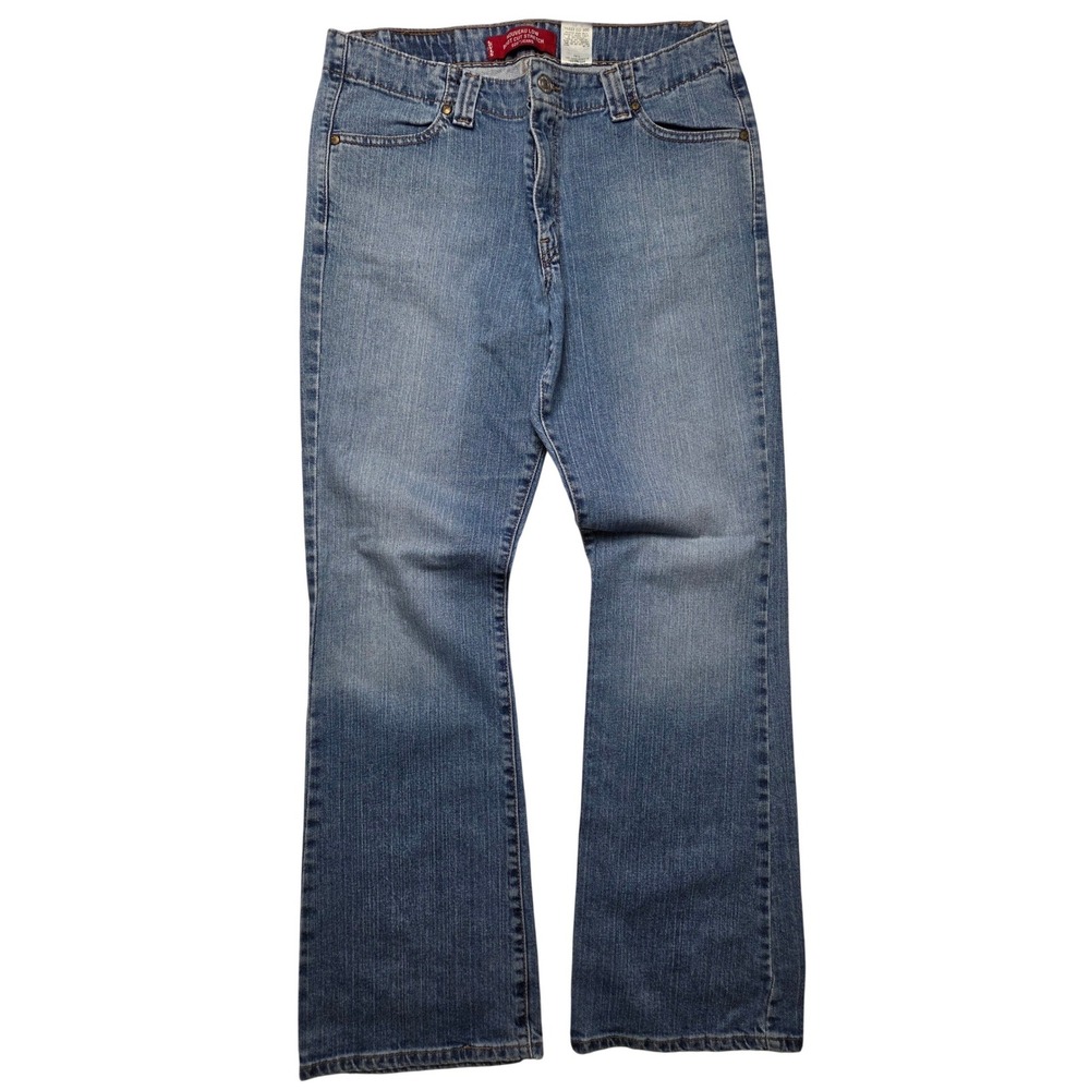 Levis Womens 525 Nouveau Low Boot Cut 14M Jeans